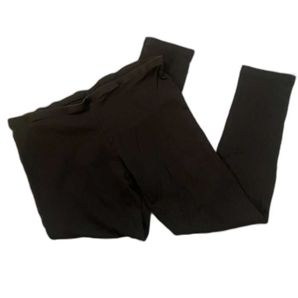 Jarbo Pull-on Stretch Slim Skinny Leg Pants Leggings Black Size 38 US 8